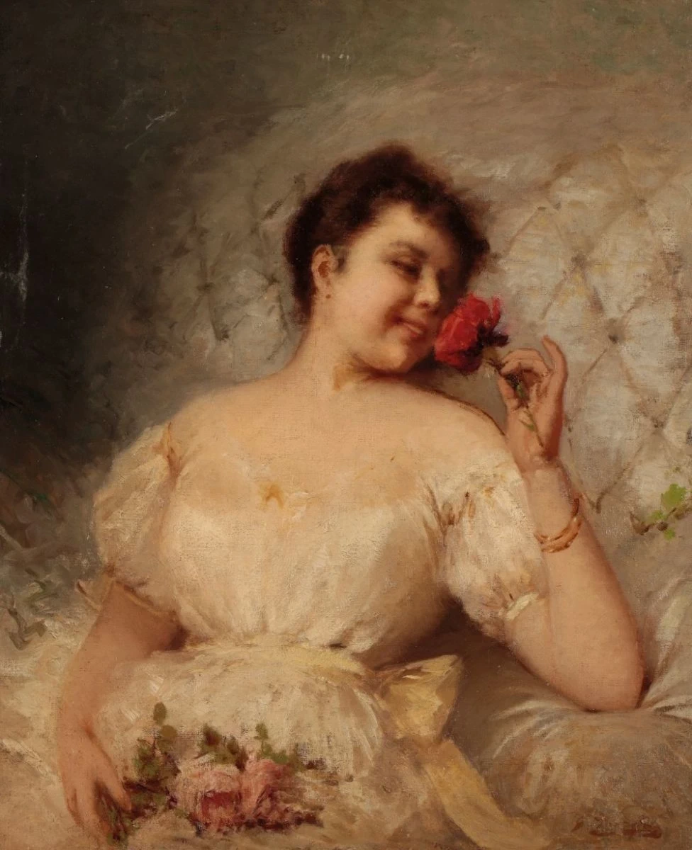 Il dolce profumo della rosa - attribuito